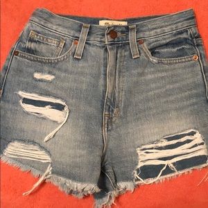 Madewell momjean short